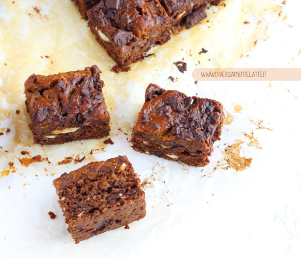 Brownies Vegan Alla Zucca E Castagne Senza Glutine