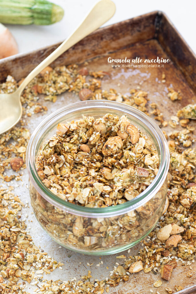 granola alle zucchine