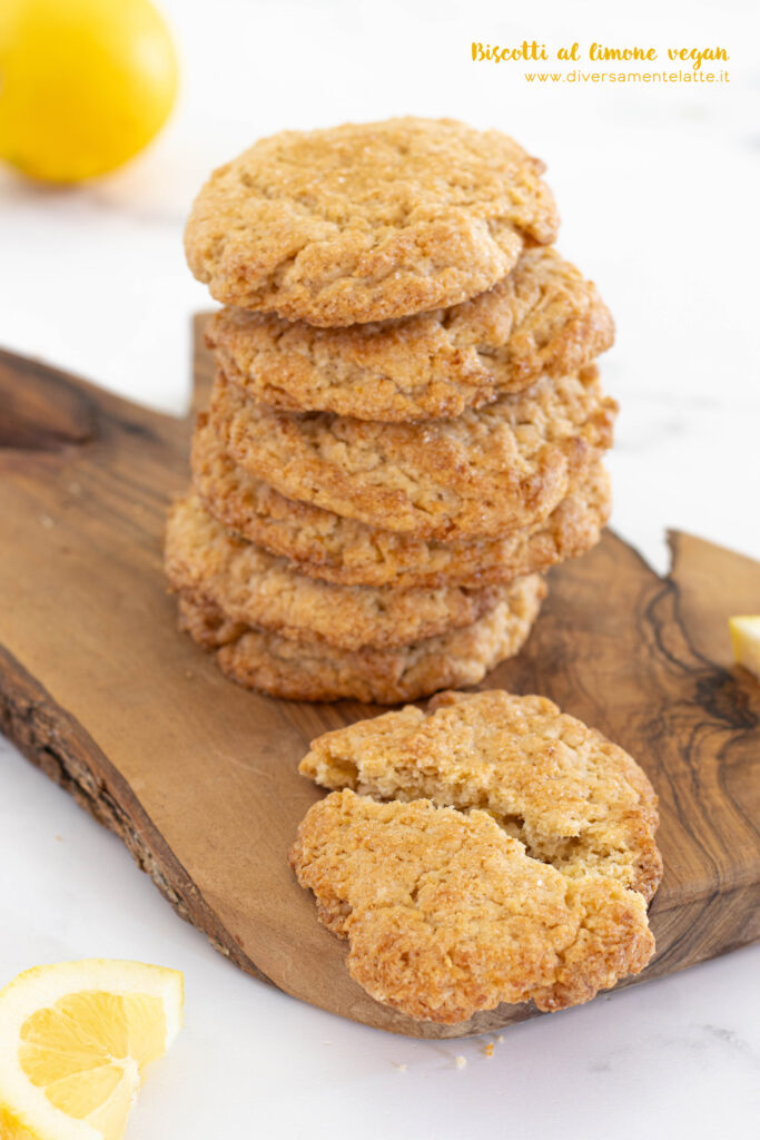 biscotti al limone vegan