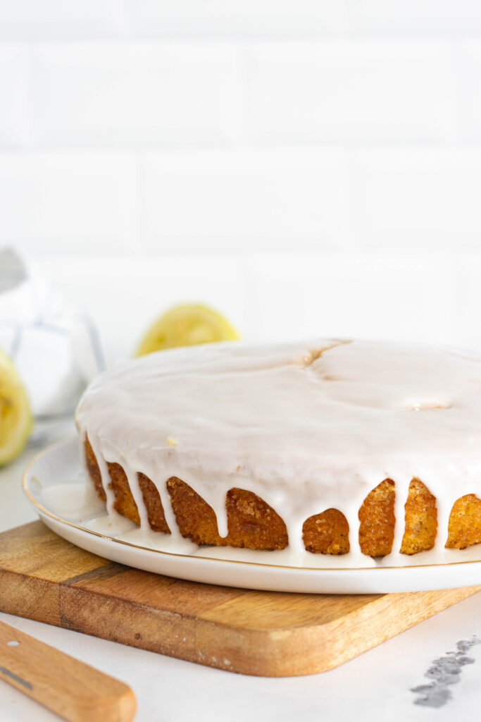 torta al limone vegan